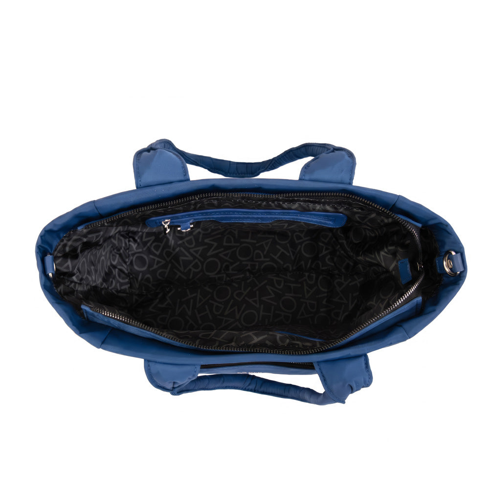 Cartera tote gelatto azul