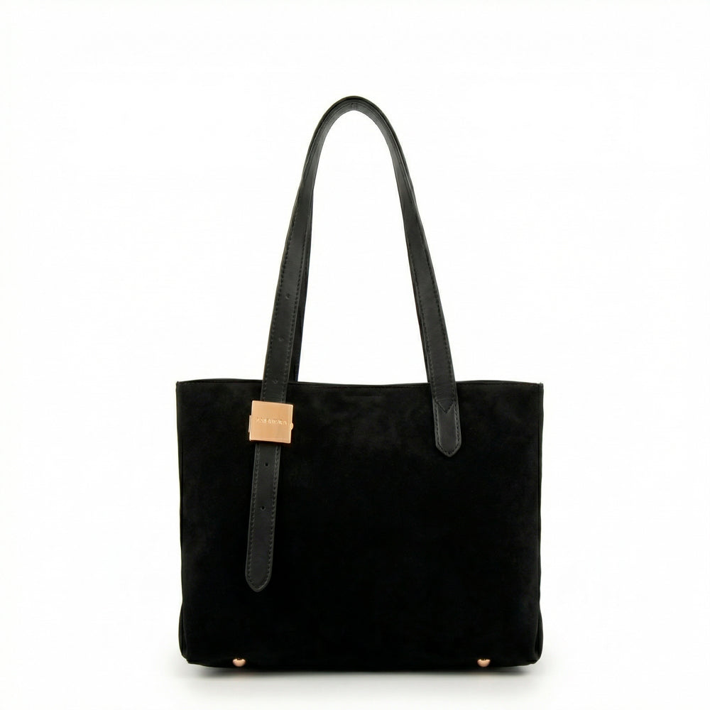 Cartera tote tres divisiones brisy grande negro
