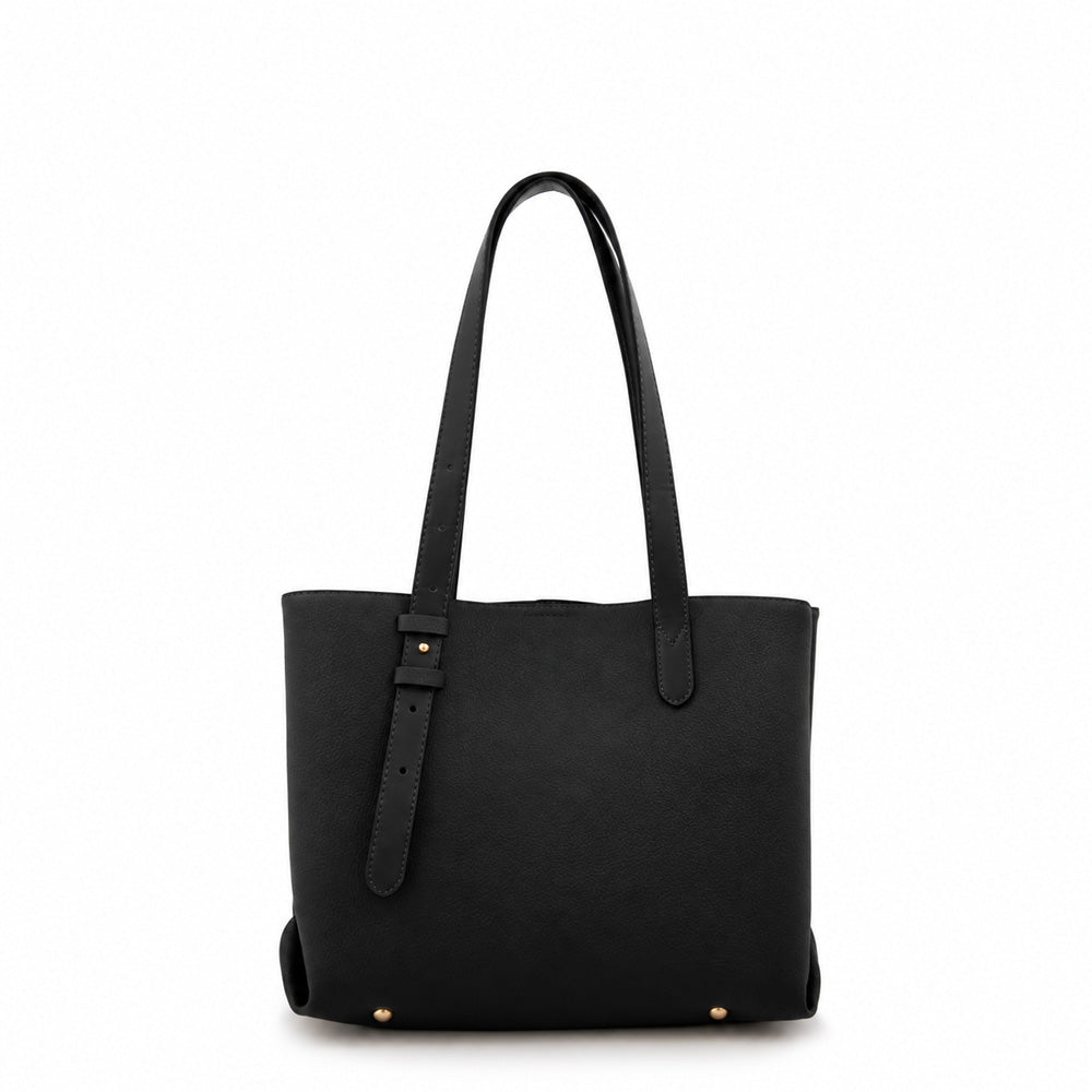 Cartera corte recto brisy grande negro