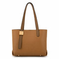 Cartera corte recto brisy grande camel