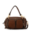 Cartera bandolera natacha café oscuro
