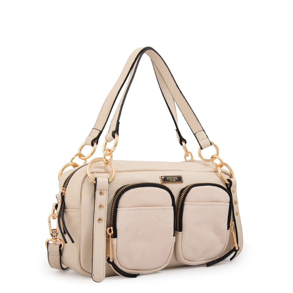 Cartera bandolera natacha blanco crudo