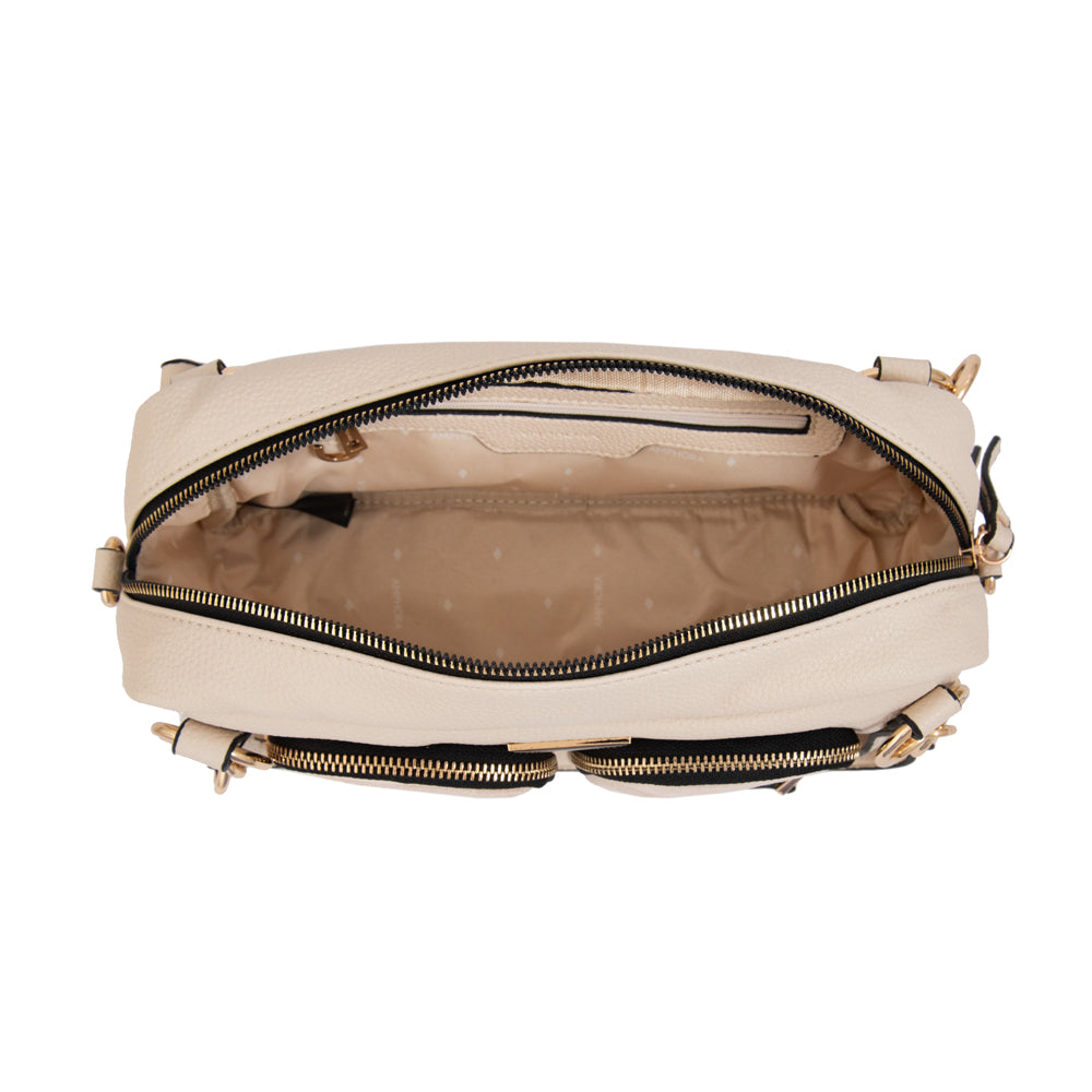 Cartera bandolera natacha blanco crudo