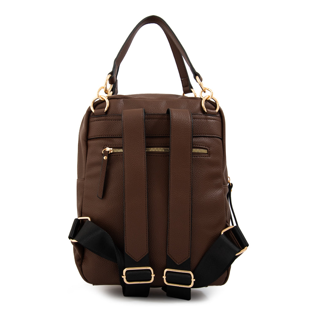 Mochila natacha café oscuro