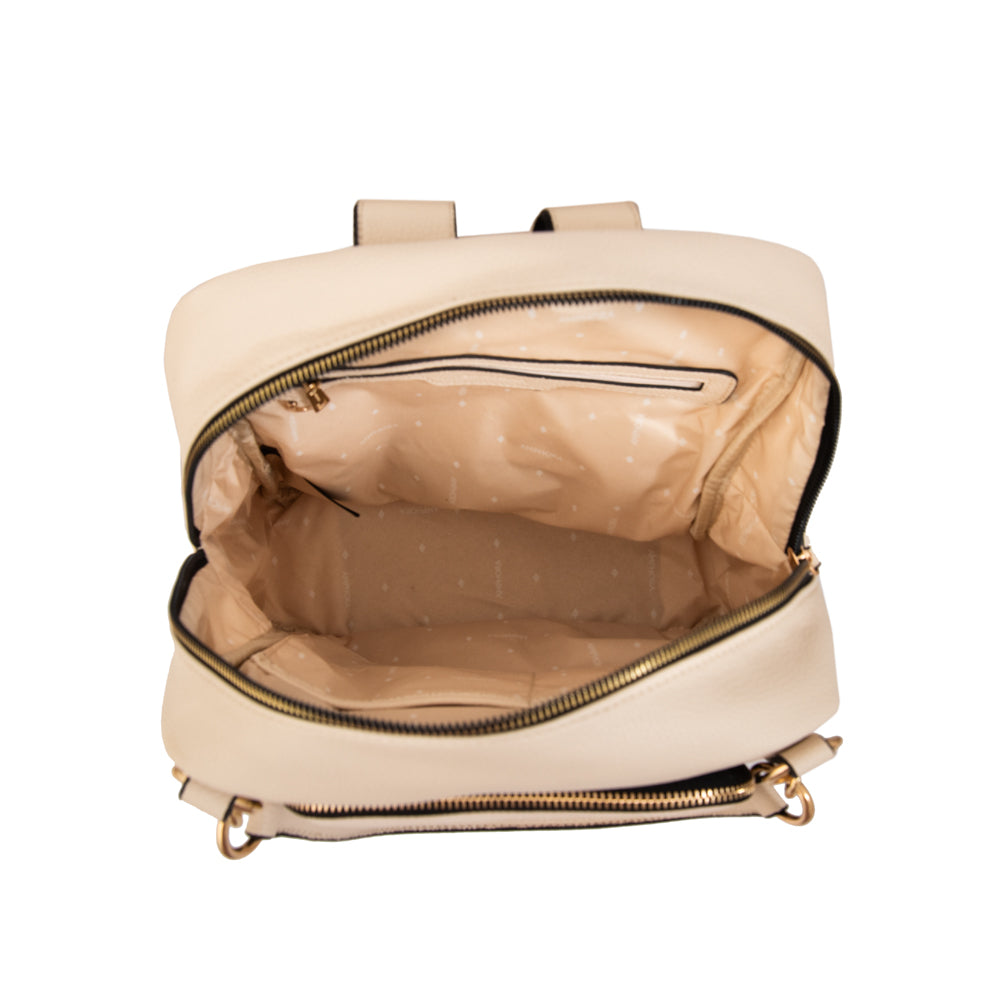 Mochila natacha blanco crudo