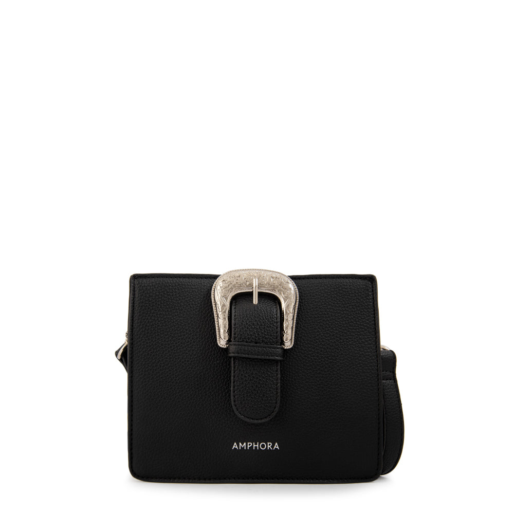 Cartera bandolera stela pequeña negro