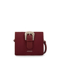 Cartera bandolera stela pequeña rojo oscuro