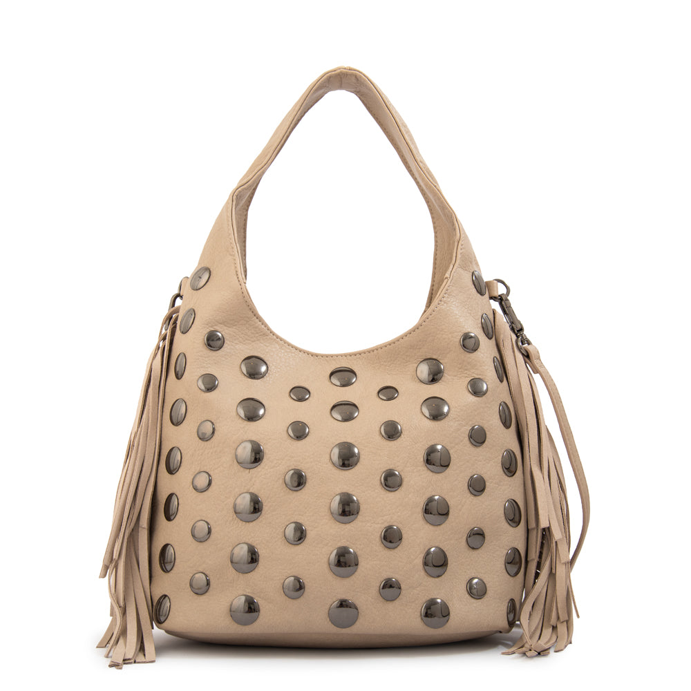 Cartera bandolera jem mediana taupe