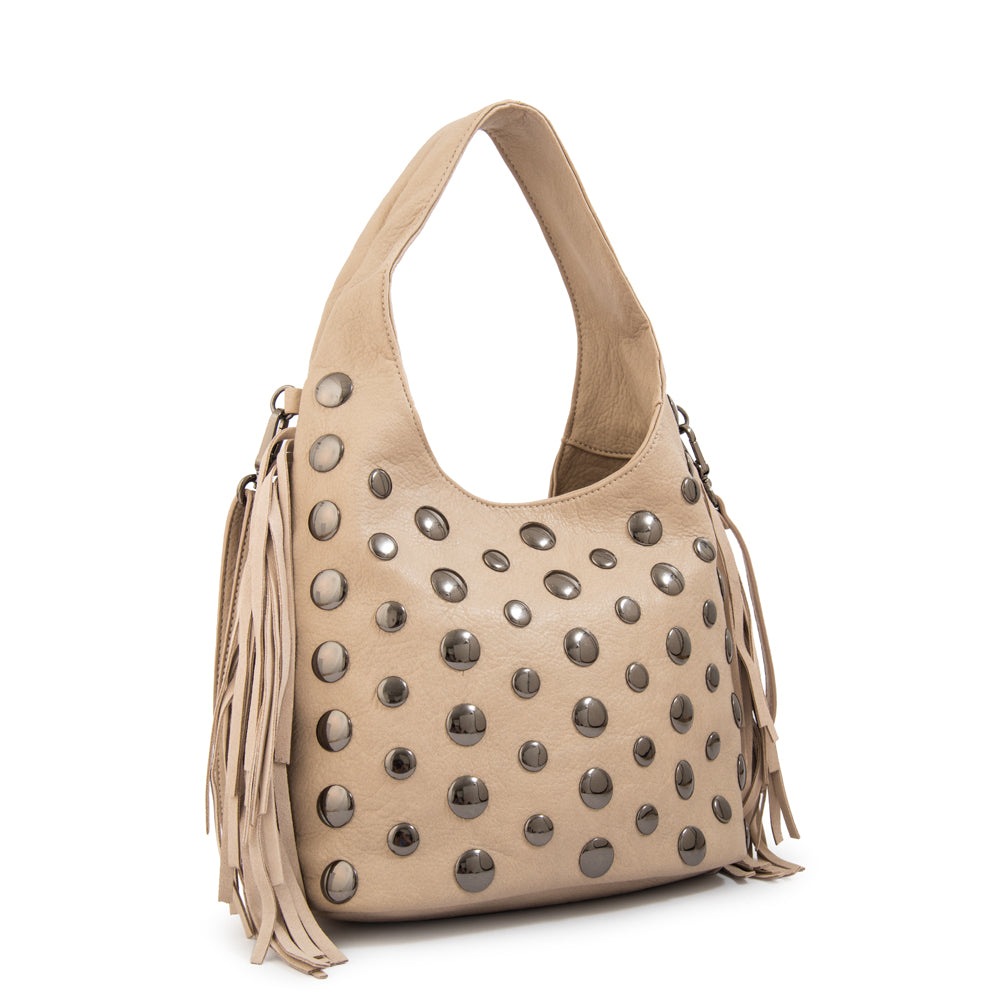 Cartera bandolera jem mediana taupe