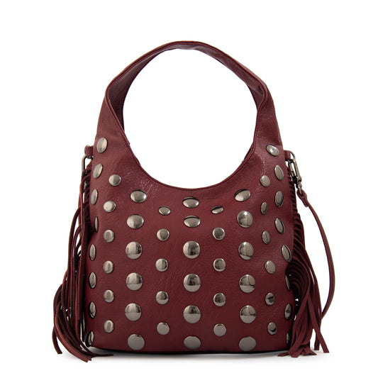 Cartera bandolera jem mediana burdeo