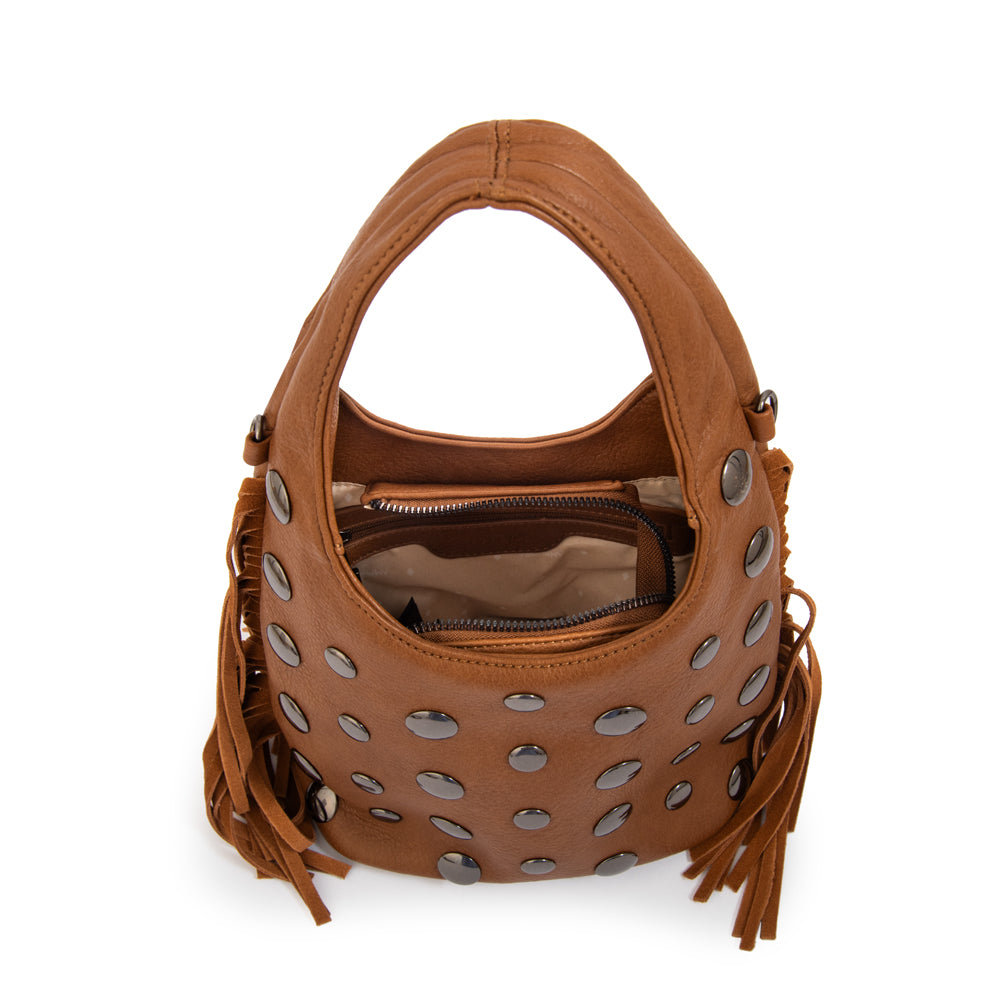 Cartera bandolera jem pequeña café