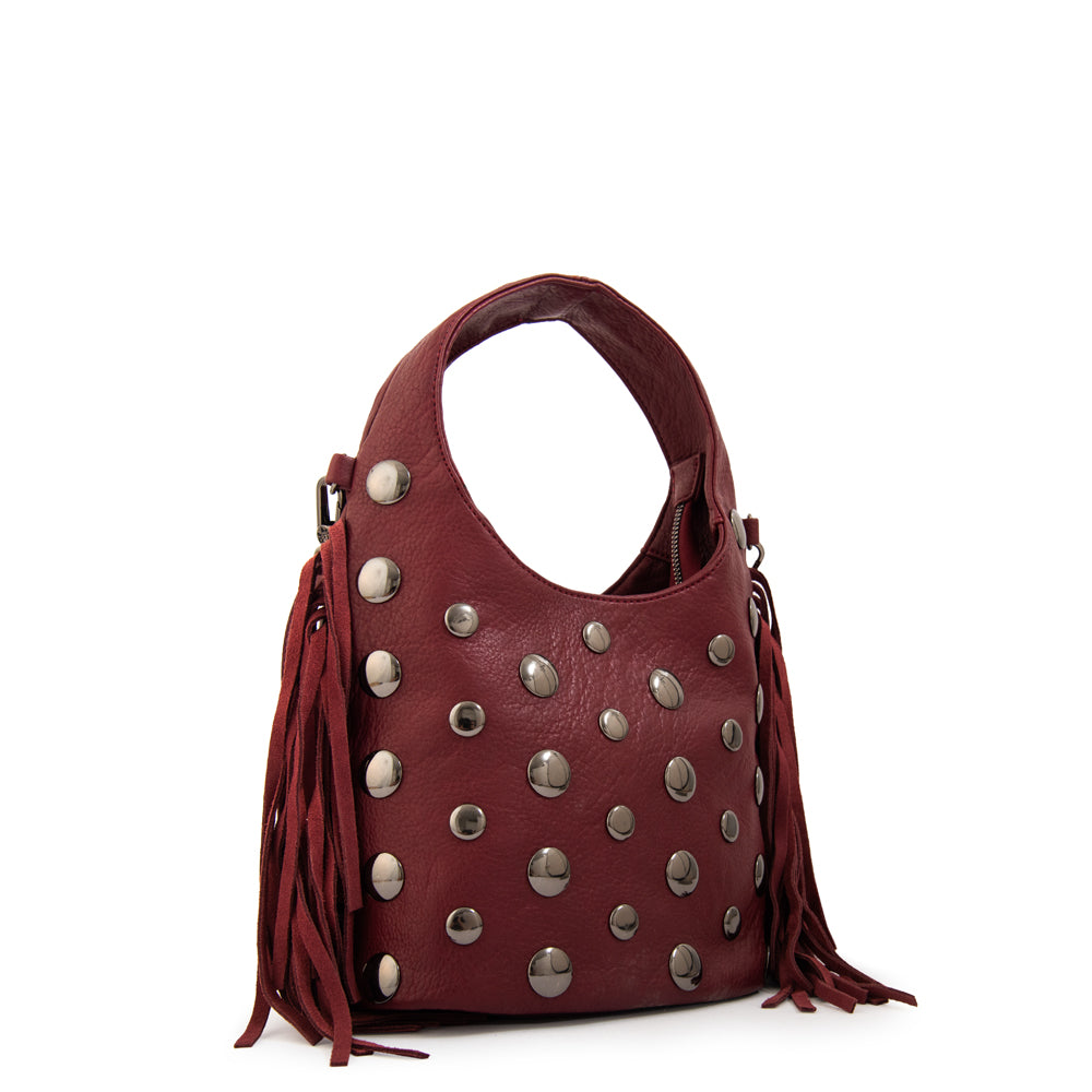 Cartera bandolera jem pequeña burdeo