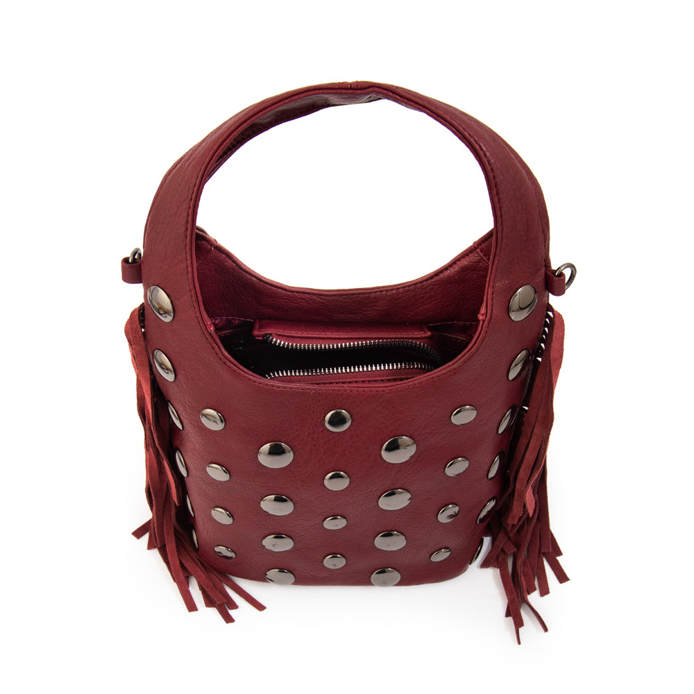 Cartera bandolera jem pequeña burdeo