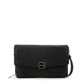 Cartera bandolera con tapa tasya negro