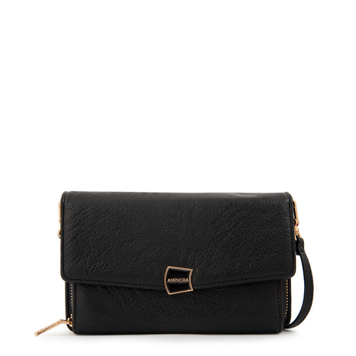 Cartera bandolera con tapa tasya