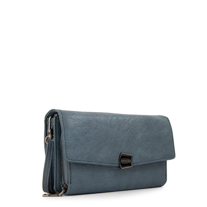 Cartera bandolera con tapa tasya denim