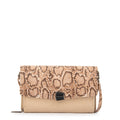 Cartera bandolera con tapa tasya blanco crudo