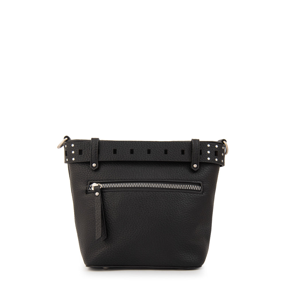 Cartera bandolera fleur pequeña negro