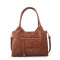 Cartera tote lys mediana café