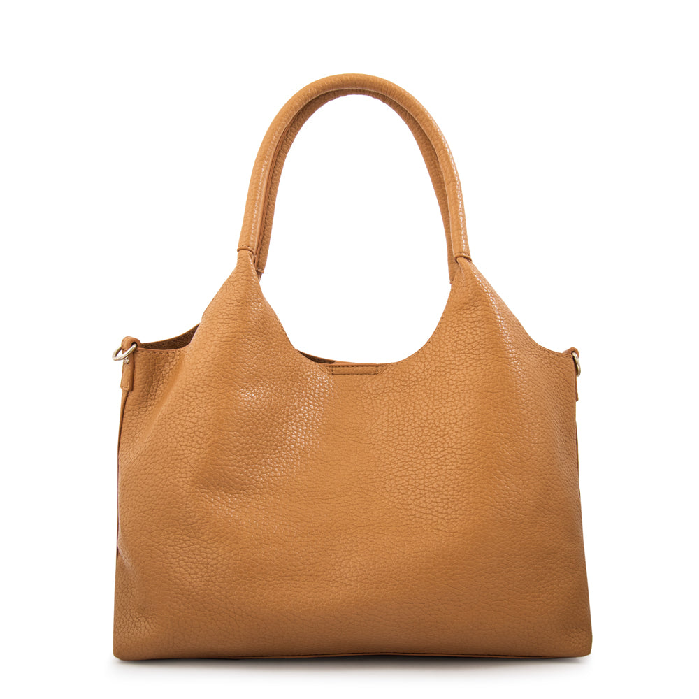 Cartera corte recto lys grande beige
