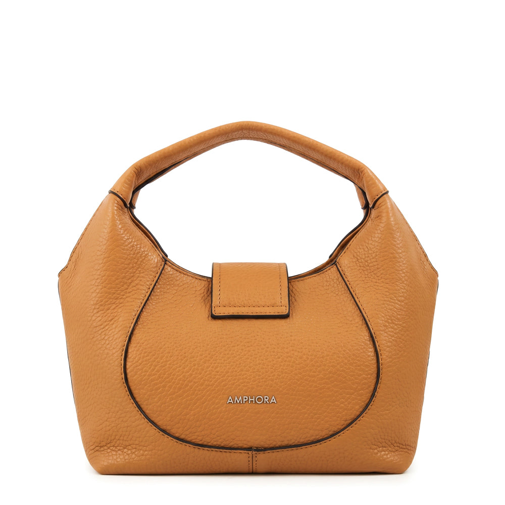 Cartera bandolera melodie pequeña camel