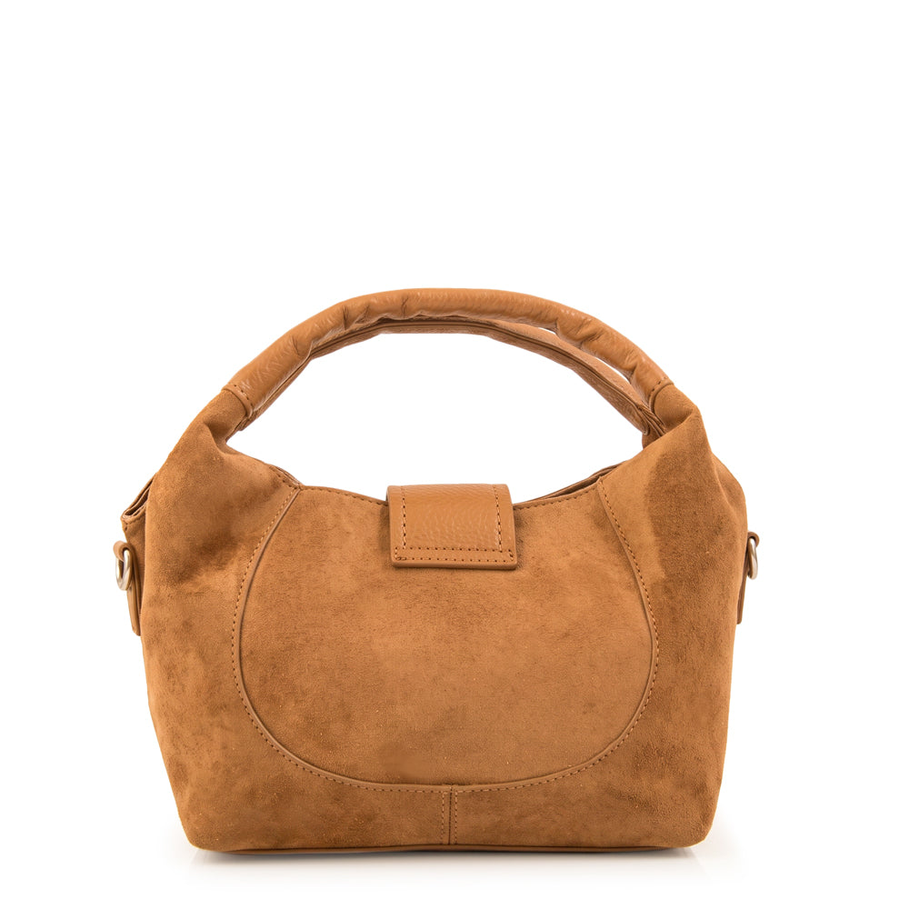 Cartera bandolera melodie pequeña camel