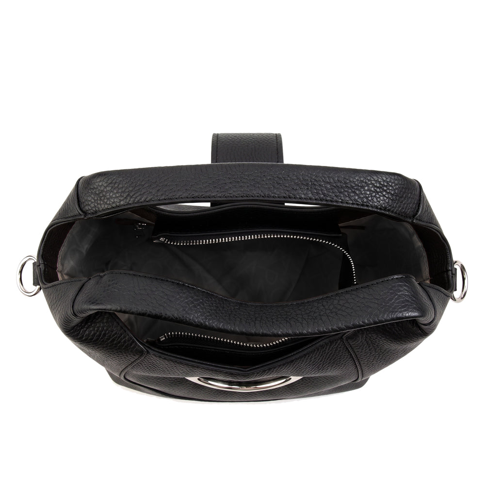 Cartera tote melodie mediana negro