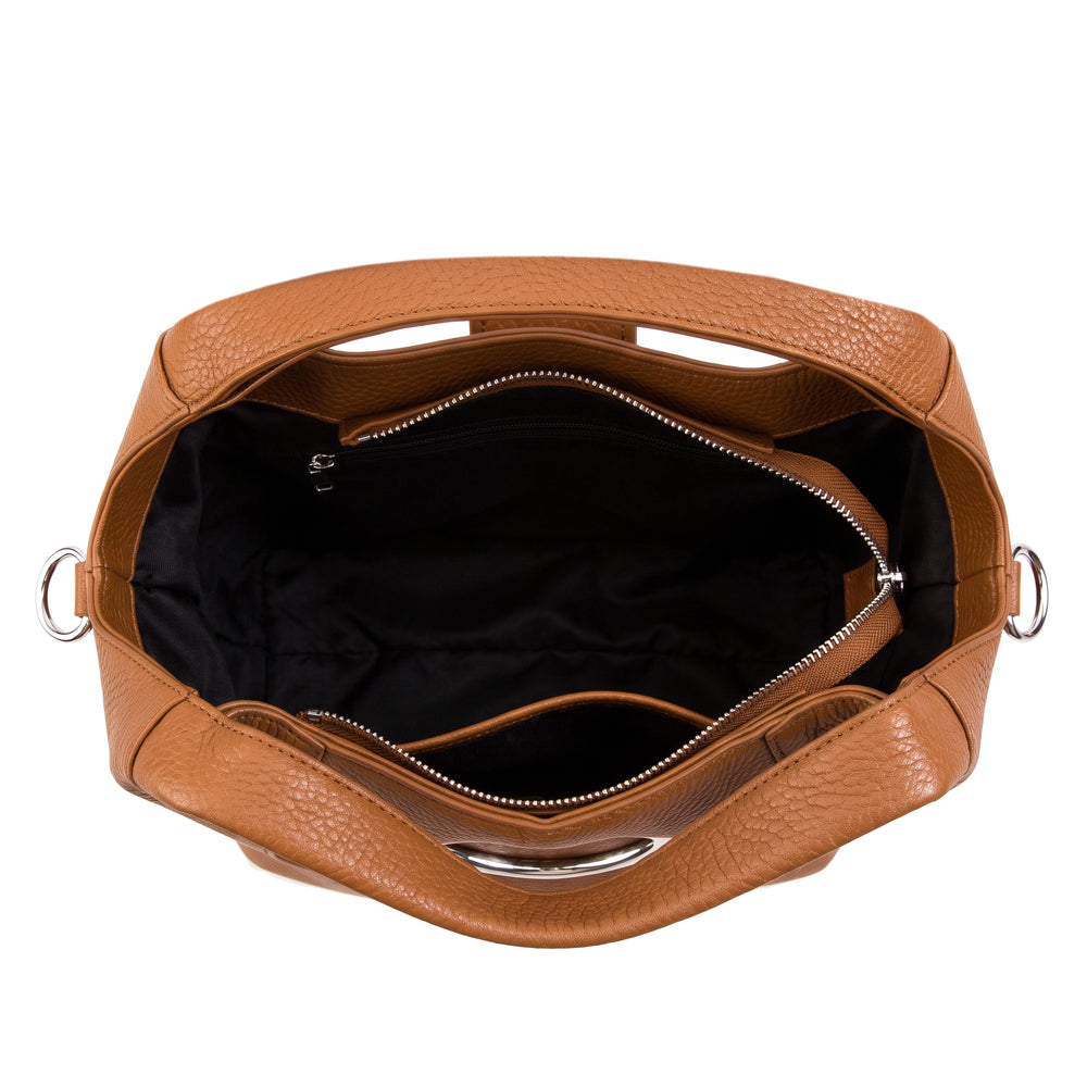 Cartera tote melodie mediana camel