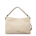 Cartera corte recto catrina mediana blanco crudo