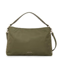 Cartera corte recto catrina mediana verde oliva
