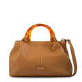 Cartera tote belle mediana camel
