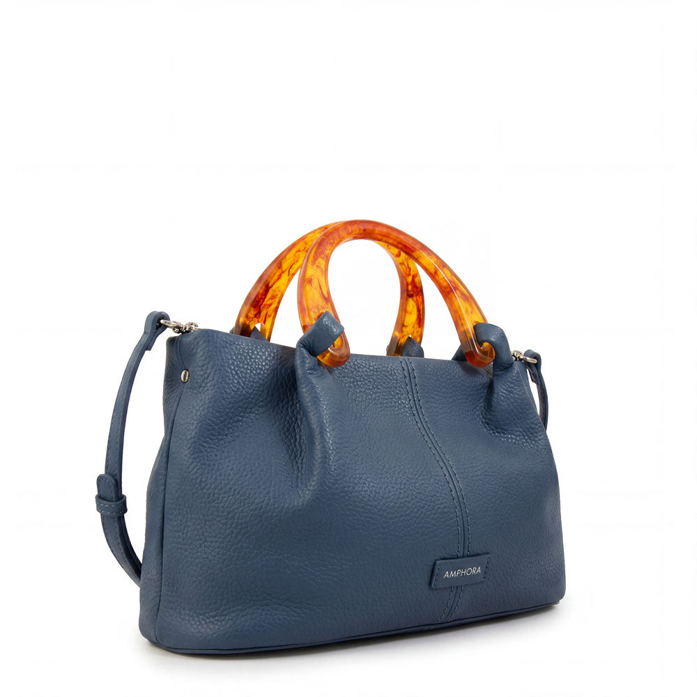 Cartera tote belle mediana denim