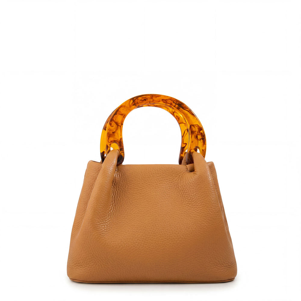 Cartera bandolera belle pequeña camel