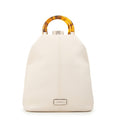 Mochila belle mediana blanco crudo
