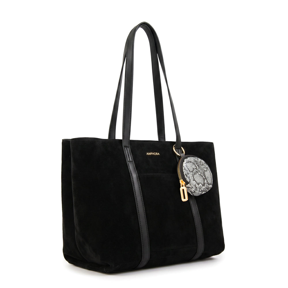 Cartera tote rina grande negro
