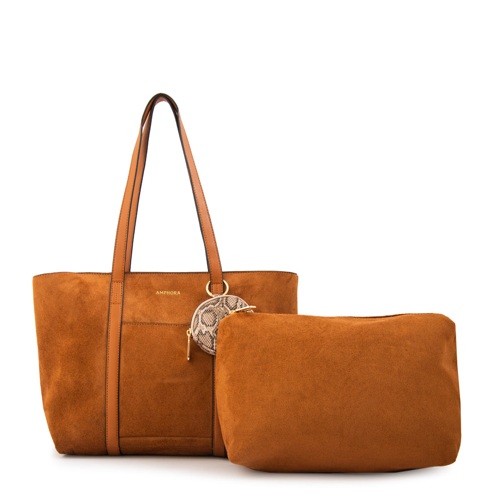 Cartera tote rina grande café