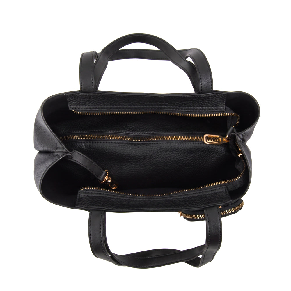 Cartera tote rina mediana negro