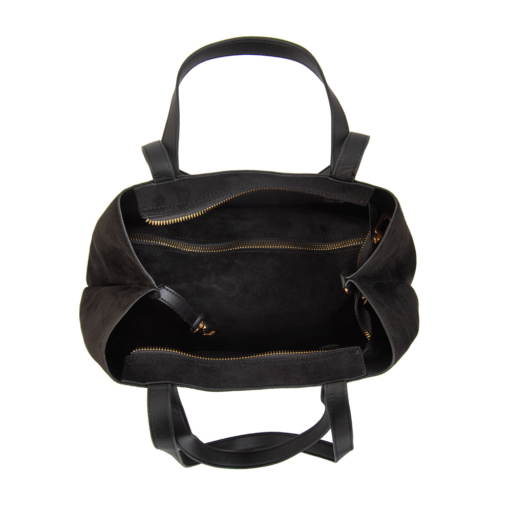 Cartera tote rina mediana negro