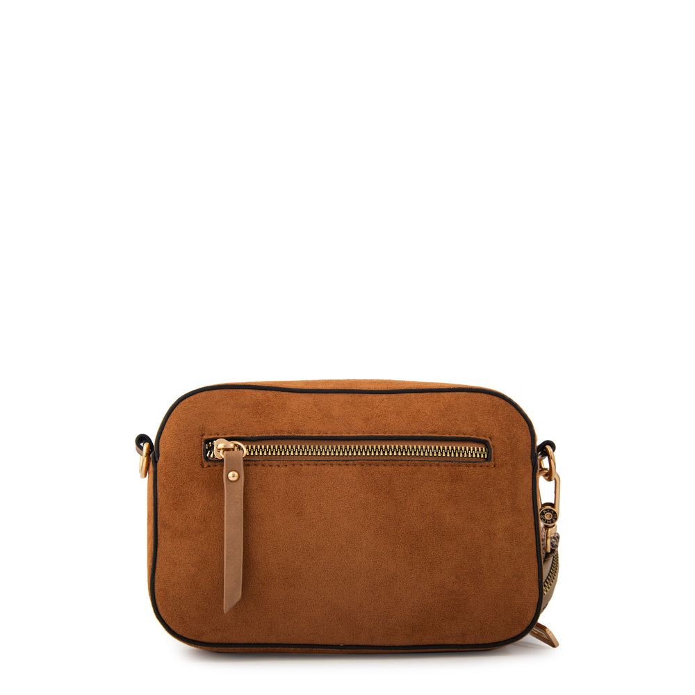 Cartera bandolera rina pequeña café