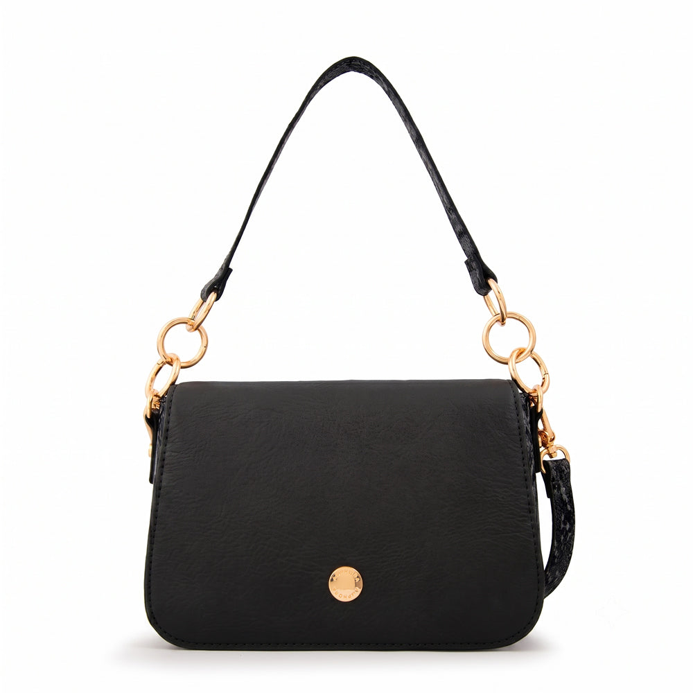 Cartera bandolera adeline mediana negro