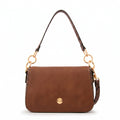 Cartera bandolera adeline mediana café
