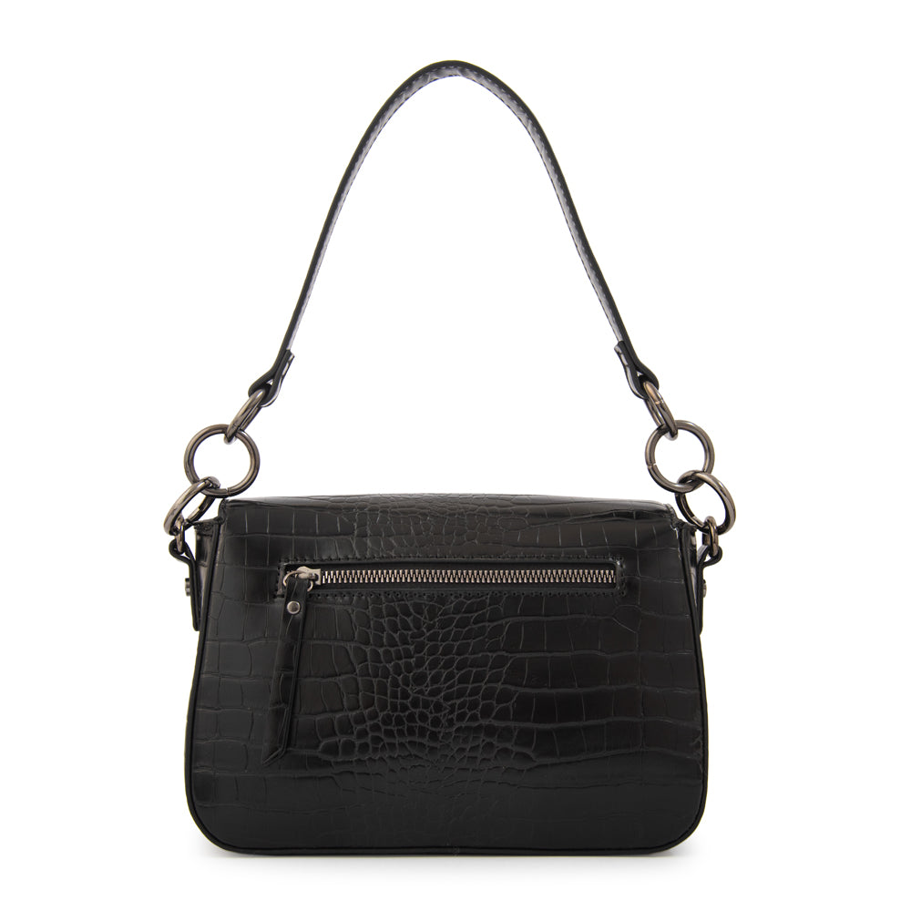 Cartera bandolera adeline mediana negro