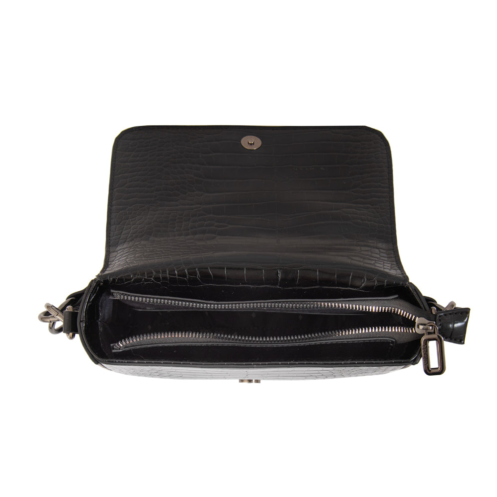 Cartera bandolera adeline mediana negro