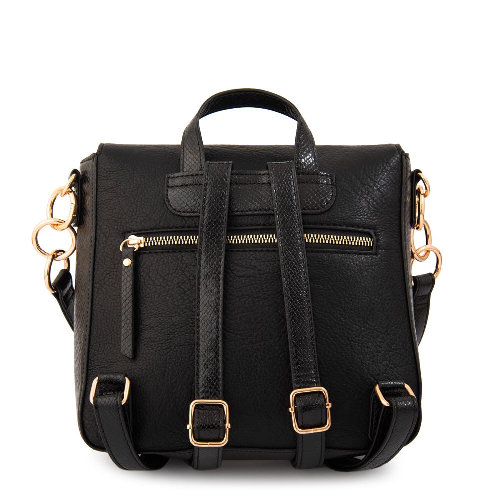 Mochila adeline mediana negro
