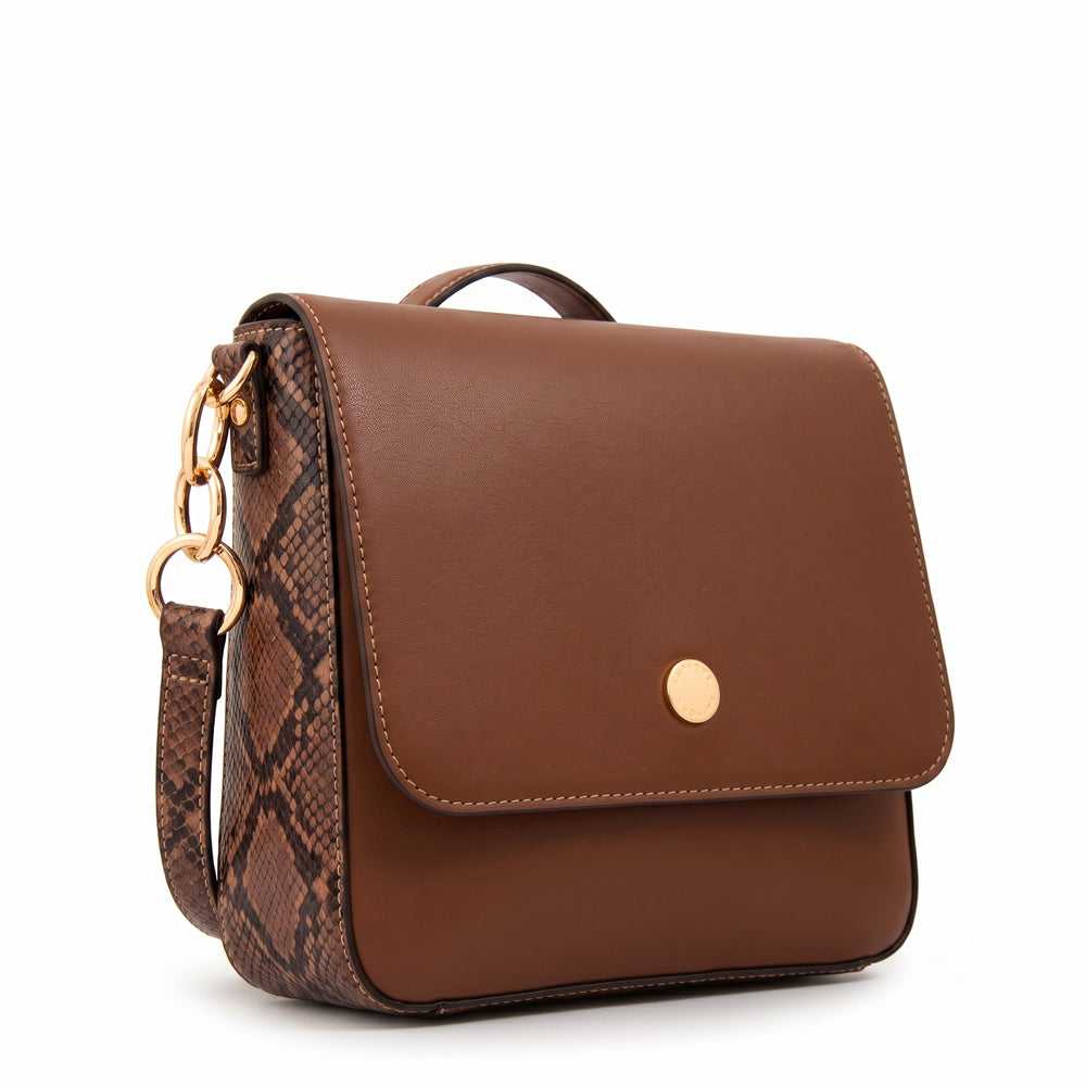 Mochila adeline mediana café