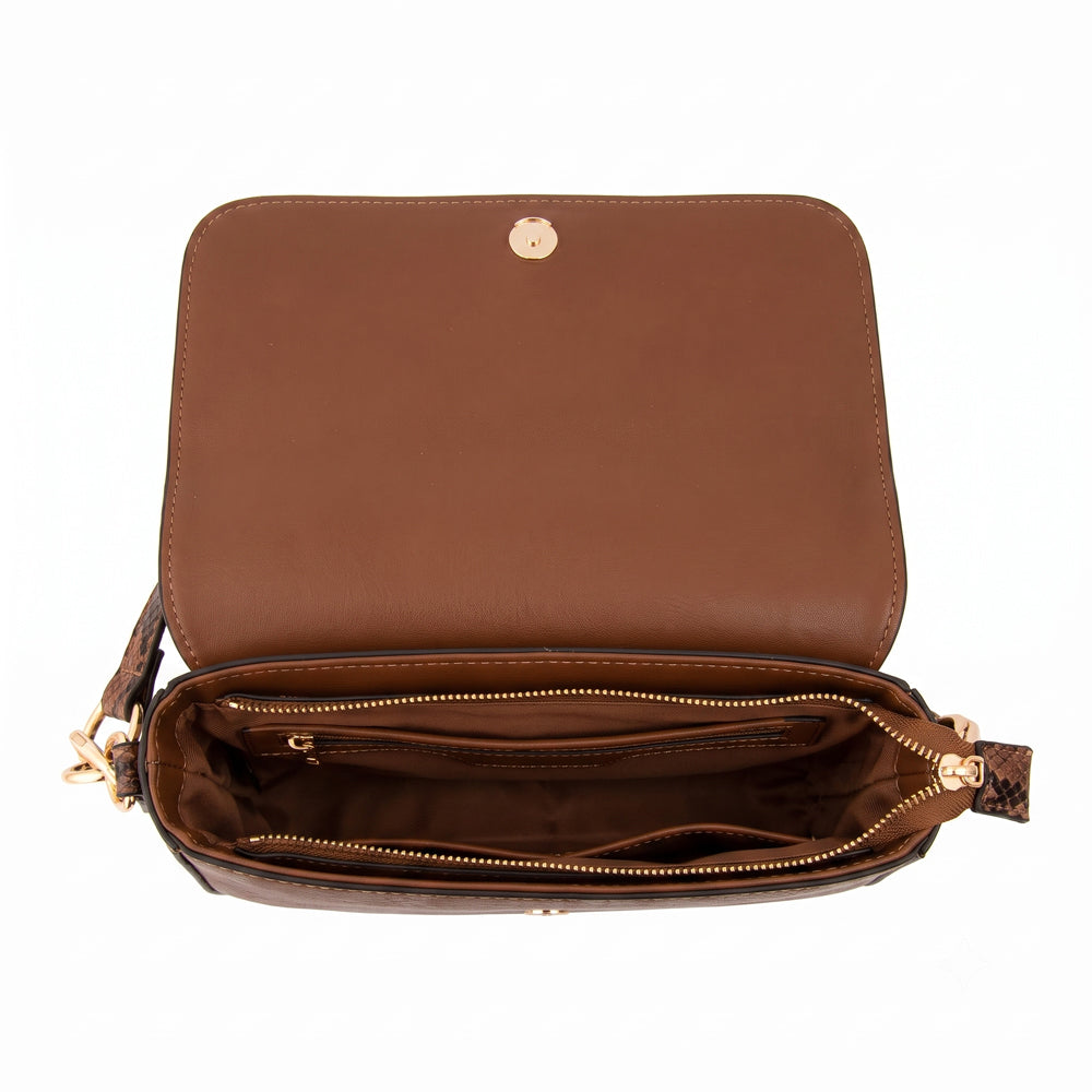 Mochila adeline mediana café