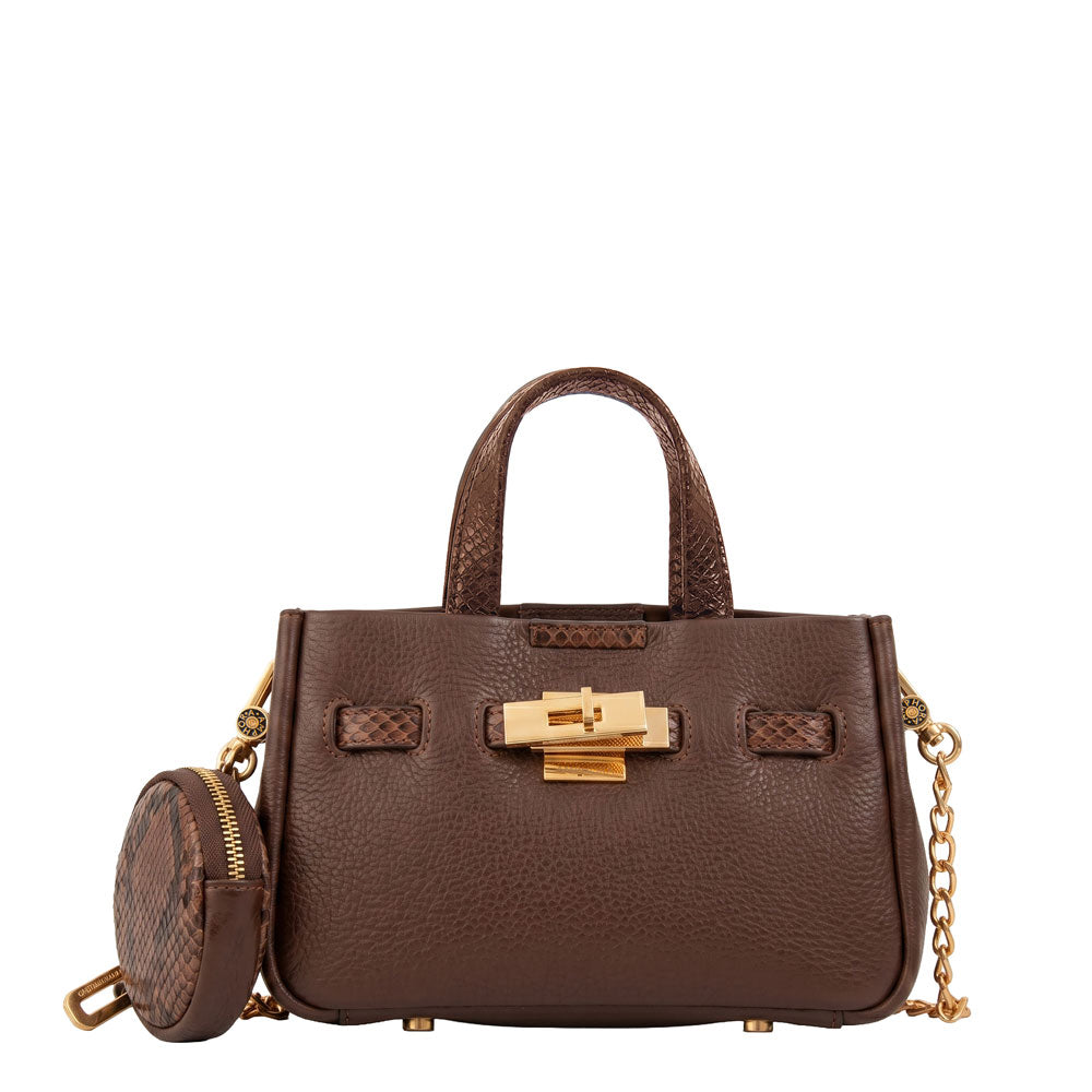 Cartera bandolera con asas camil mediana
