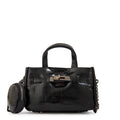 Cartera bandolera con asas camil mediana negro
