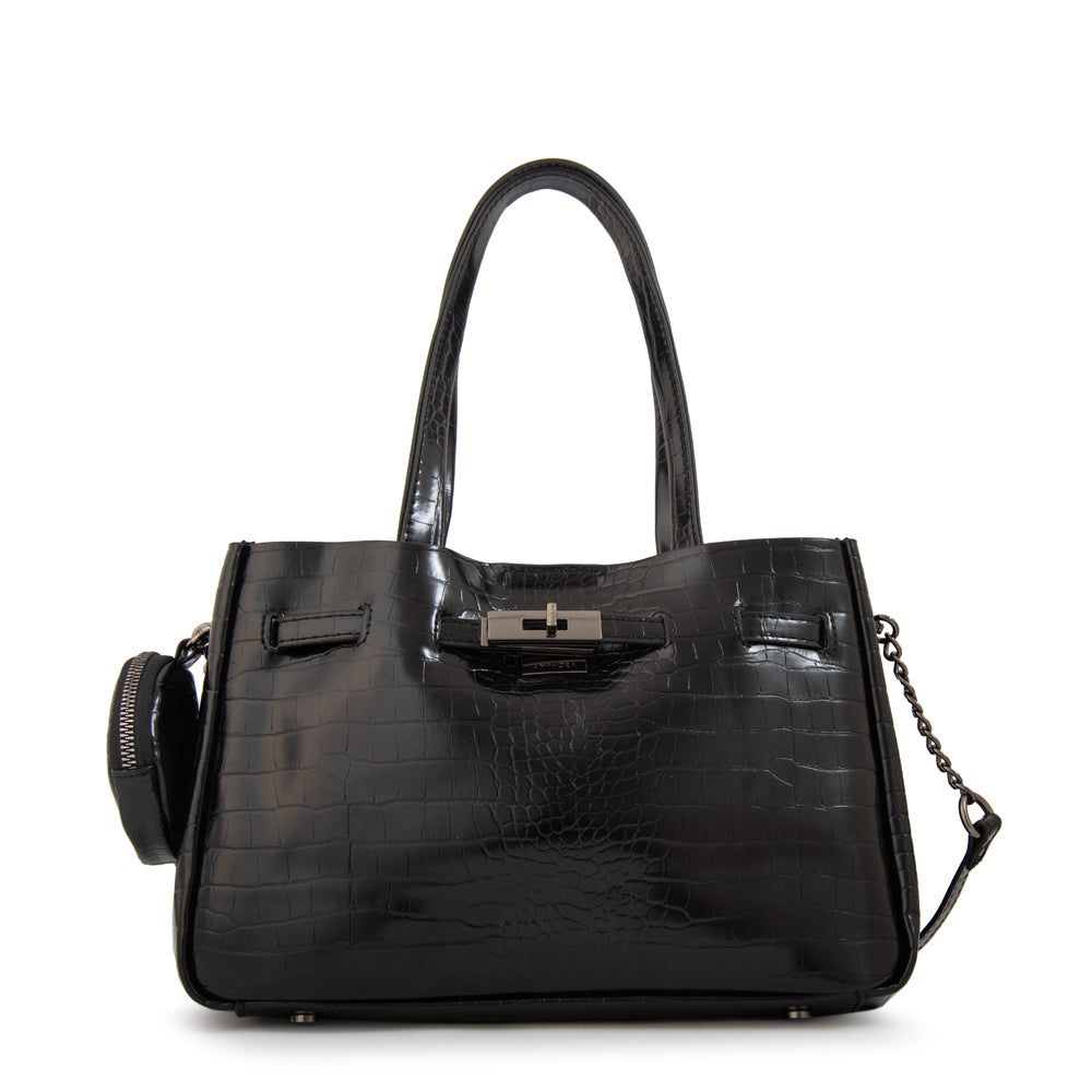 Cartera tote camil mediana negro