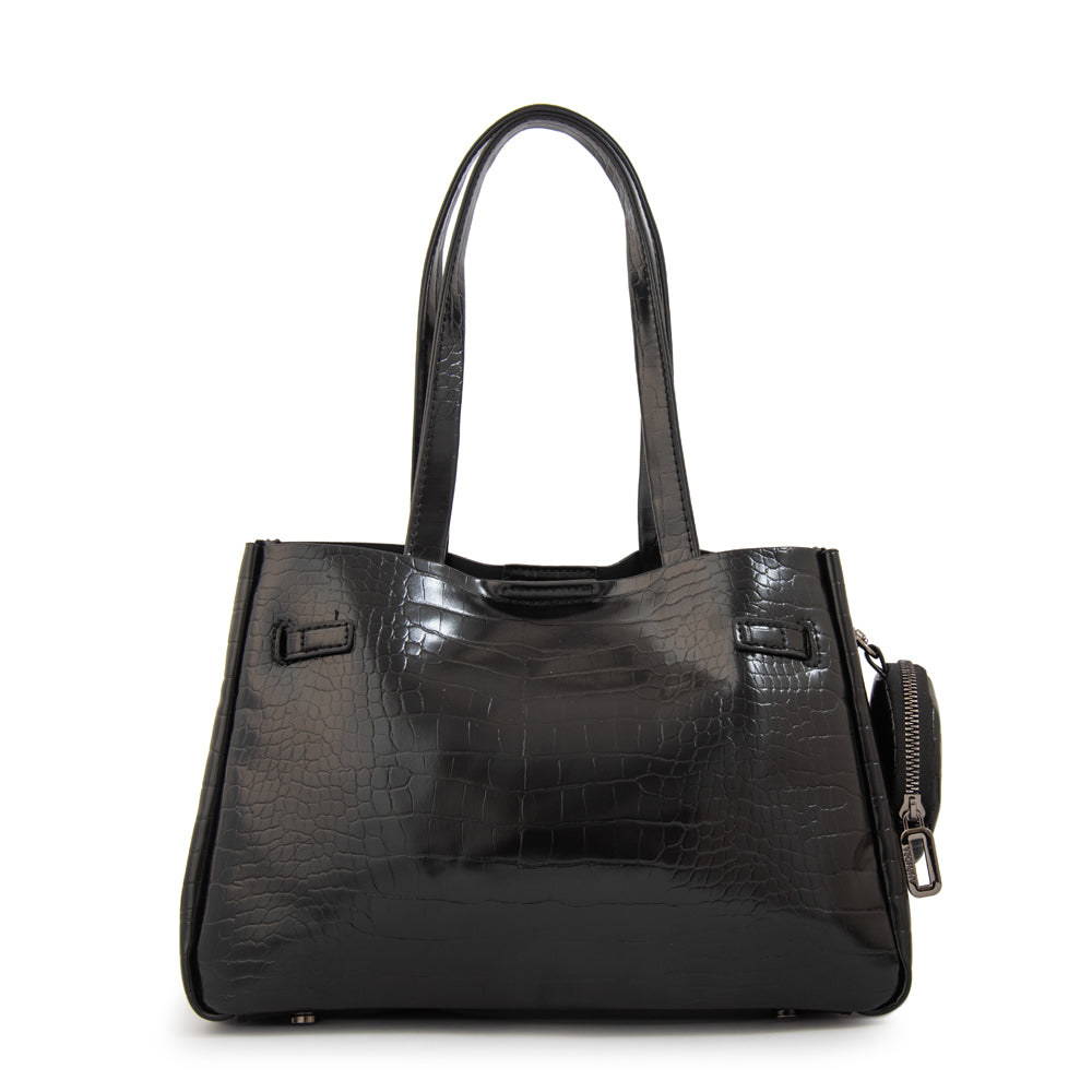Cartera tote camil mediana negro
